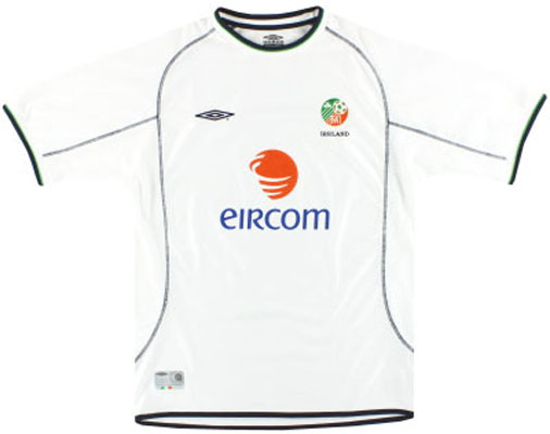 2001 Retro Republic of Ireland Away Shirt