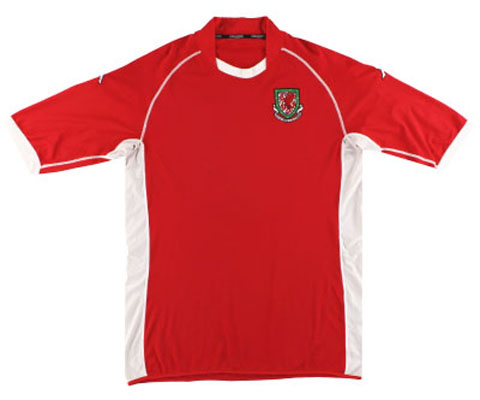 2002 Retro Wales Home Shirt