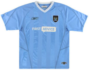 2003 Retro Manchester City Home Shirt v2