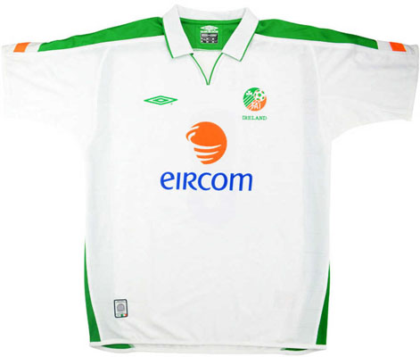 2003 Retro Republic of Ireland Away Shirt