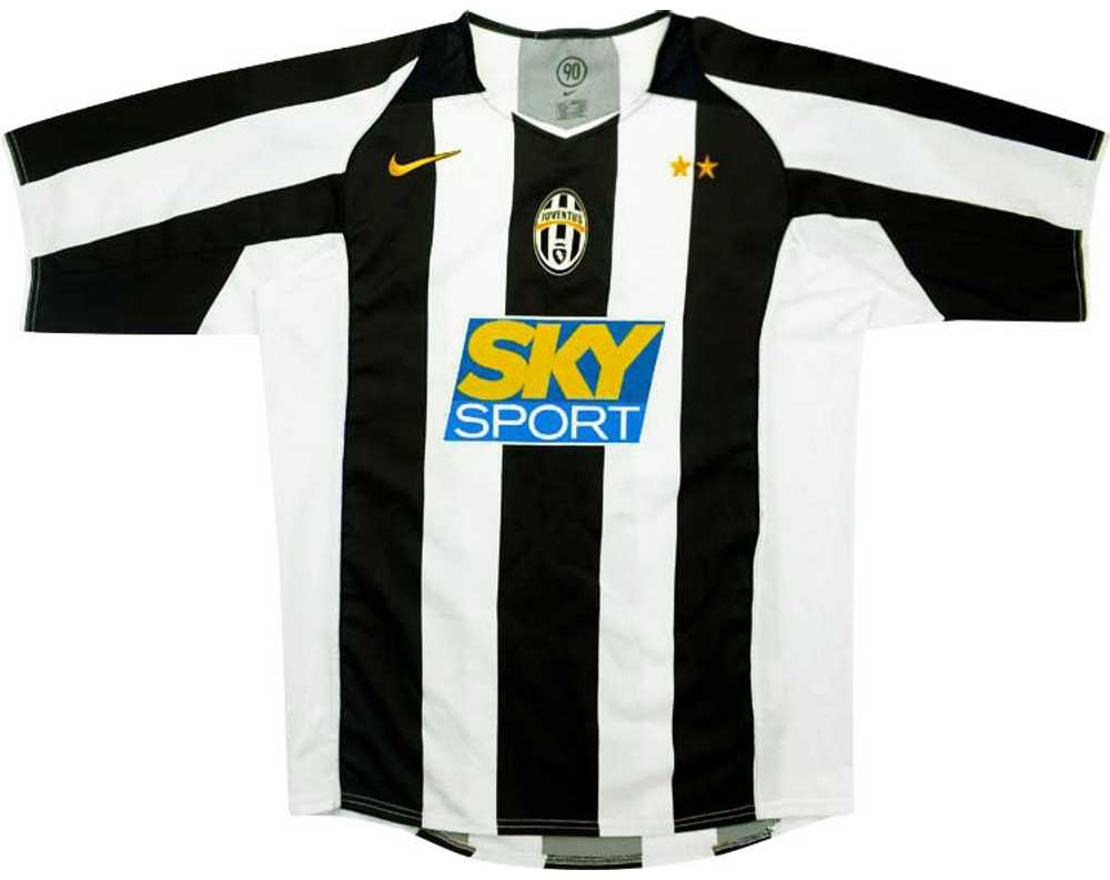 2004 Retro Juventus Home Shirt
