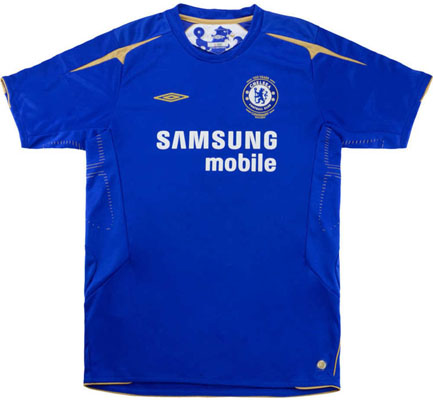 2005 Retro Chelsea Home Shirt