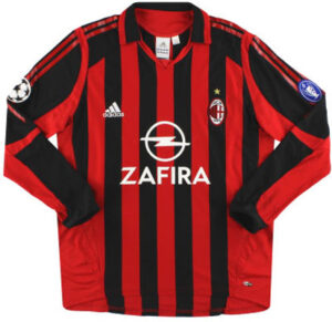 2005 Retro Milan Home Shirt