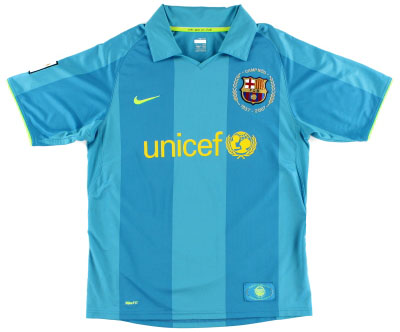 2007 Retro Barcelona Away Shirt