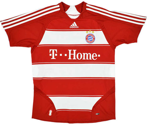 2007 Retro Bayern Home Shirt