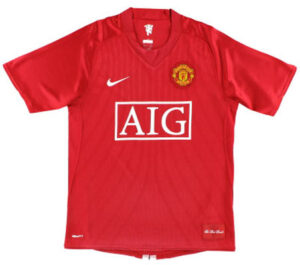 2007 Retro Manchester United Home Shirt