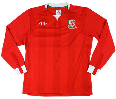 2011 Retro Wales Home Shirt