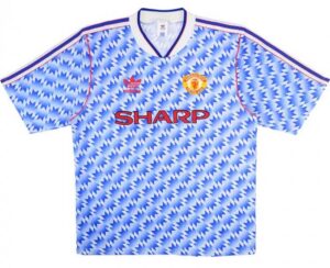1990 Retro Manchester United Away Shirt