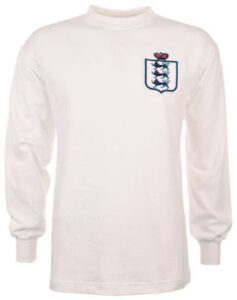 Retro England Home Shirt Long Sleeve