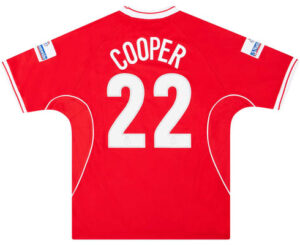 Retro Nottingham Forest Cooper Home Shirt 2000
