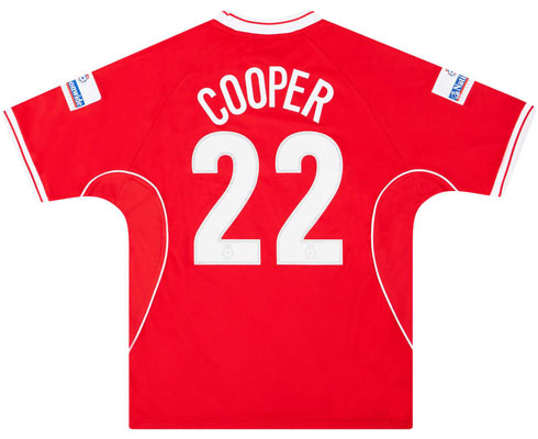 Retro Nottingham Forest Cooper Home Shirt 2000