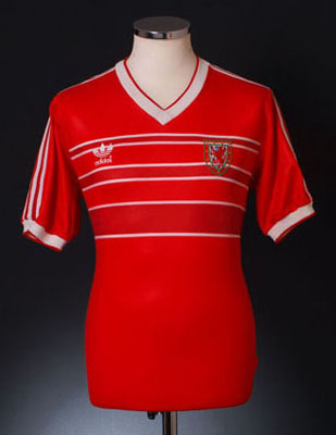 1984 Retro Wales Home Shirt