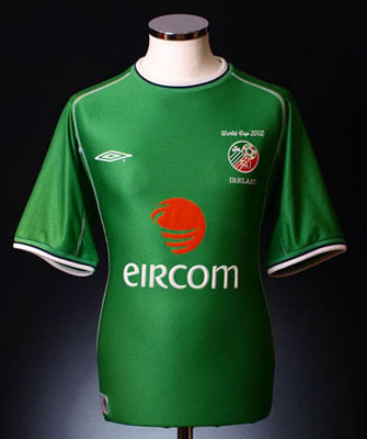 2002 Retro Republic of Ireland Home Shirt