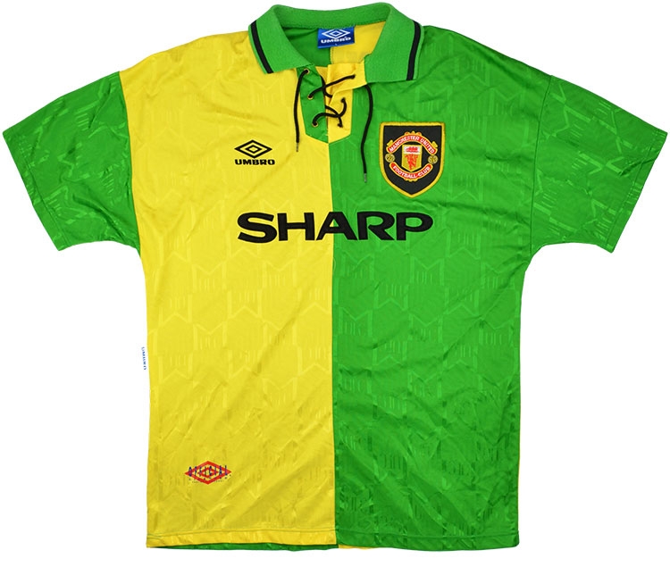 1992 Retro Manchester United Away Shirt