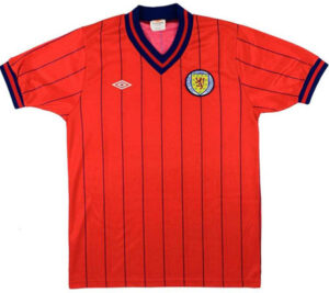 1982 Retro Scotland Away Shirt