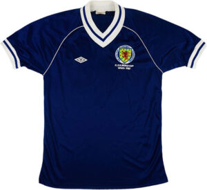 1982 Retro Scotland Home Shirt