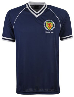 1982 Retro Scotland World Cup Shirt