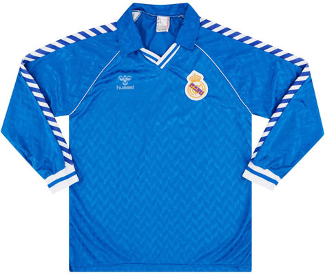 1986 Retro Real Madrid Home Shirt