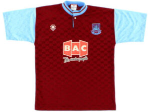 1989 Retro West Ham Home Shirt v2