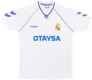 1990 Retro Real Madrid Home Shirt