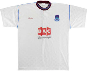 1990 Retro West Ham Away Shirt