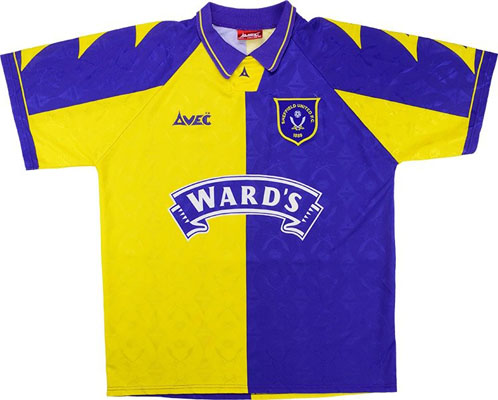 1995 Retro Sheffield United away shirt