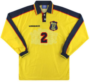 1996 Retro Scotland Match Issue Away Shirt