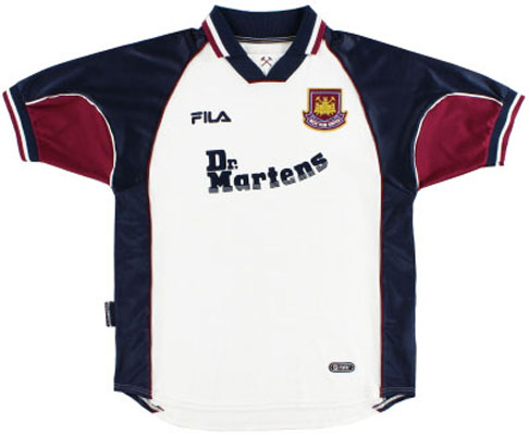 1999 Retro West Ham Away Shirt