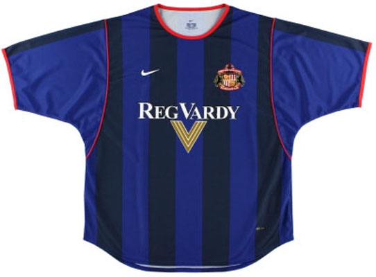 2001 Retro Sunderland Away Shirt