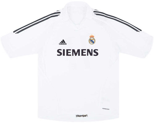 2005 Retro Real Madrid Match Issue Home Shirt