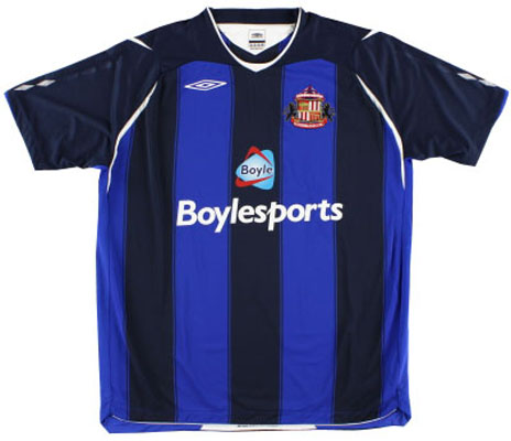 2008 Retro Sunderland Away Shirt