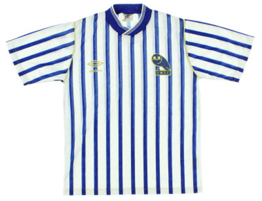 Retro 1987 Sheffield Wednesday Home Shirt