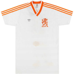Retro Match Worn Holland Away Shirt 1986