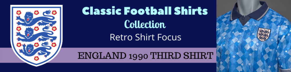 England 1990 Third Shirt header