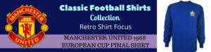 Manchester United 1968 European Cup Final Shirt header