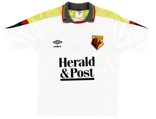 1989 Retro Watford Away Shirt