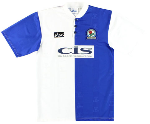 1996 Retro Blackburn Home Shirt