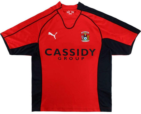2006 Retro Coventry Away Shirt
