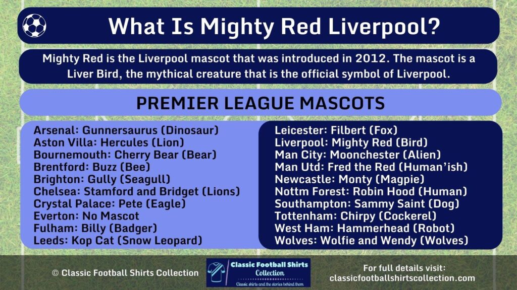What Is Mighty Red Liverpool infographic