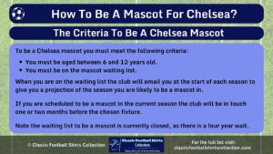 How To Be A Mascot For Chelsea