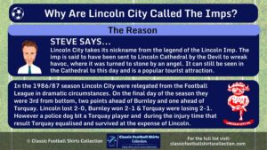 INFOGRAPHIC explaining Why Are Lincoln City Called the Imps