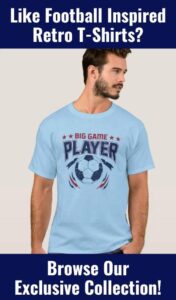 Man wearing t-shirt with Big Game Player written on the front
